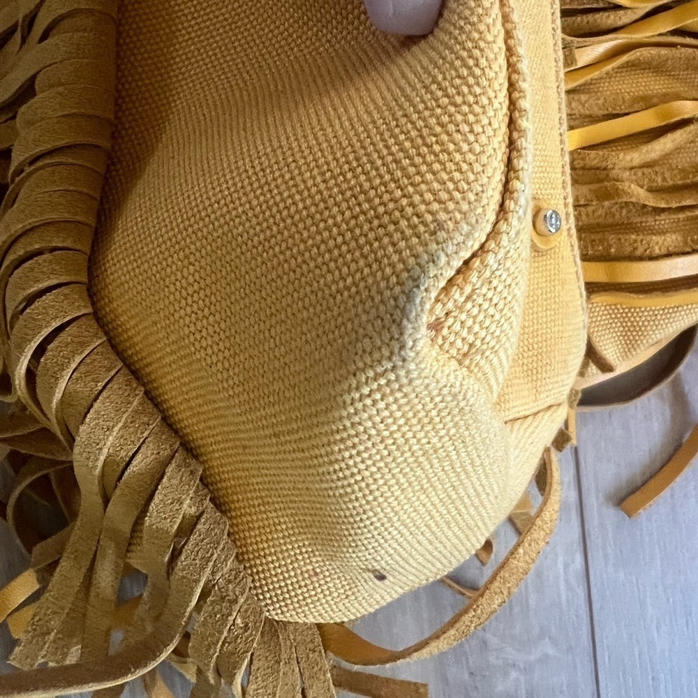 Rare Kate Spade Yuma Ida Leather Fringe Bag - Picture 9 of 17